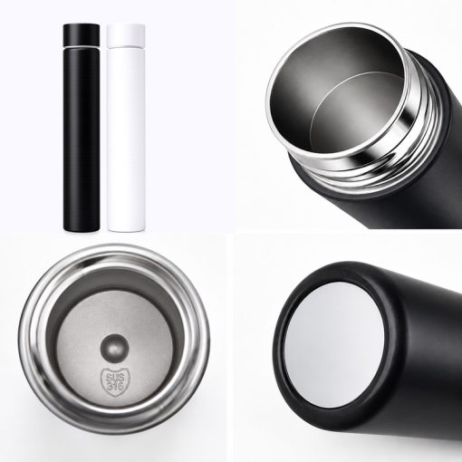 ALL-IN Classic Flask 250ml Stainless Steel Vacuum Insulated Bottle Size with Custom Logo Printing Singapore